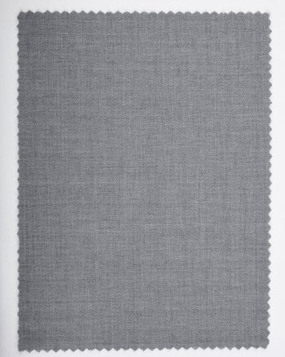 Loro Piana: Light Grey Woolen Drawstring Pants