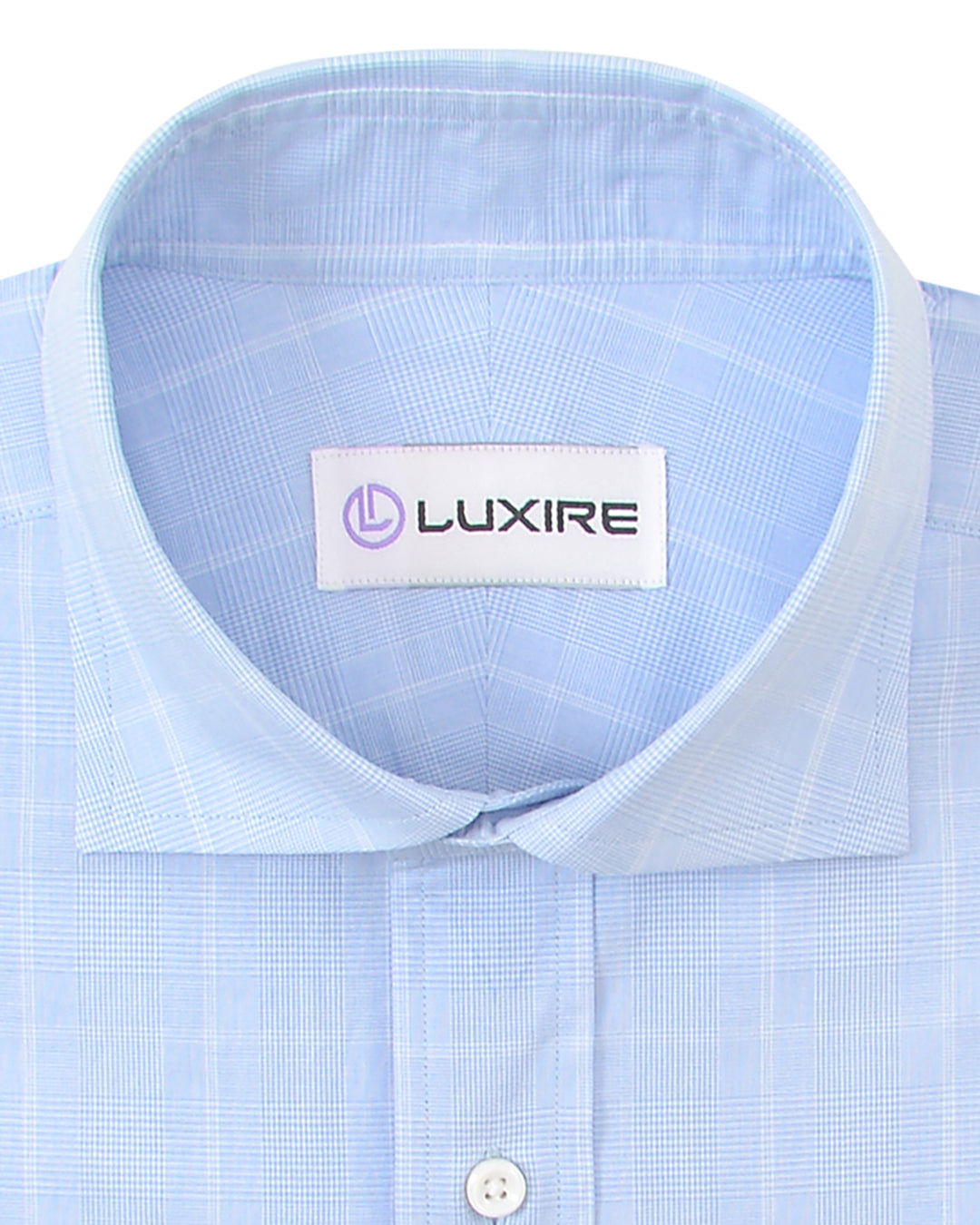 Light Sky Blue Glen Plaid - 2