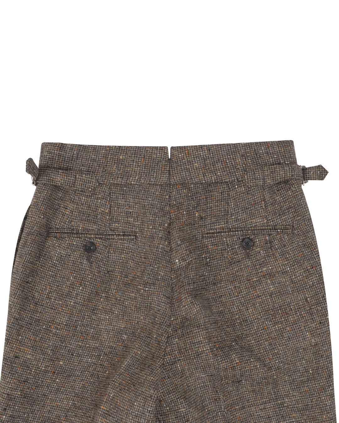 Molloy Plain Donegal Tweed Pants - Taupe - 4