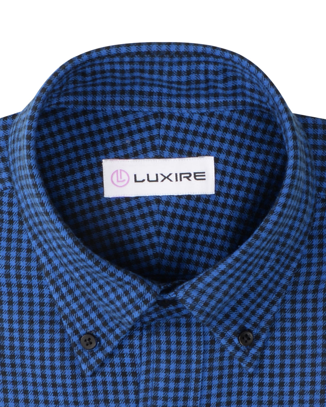 Navy Black Shepherd Checks Flannel - 2