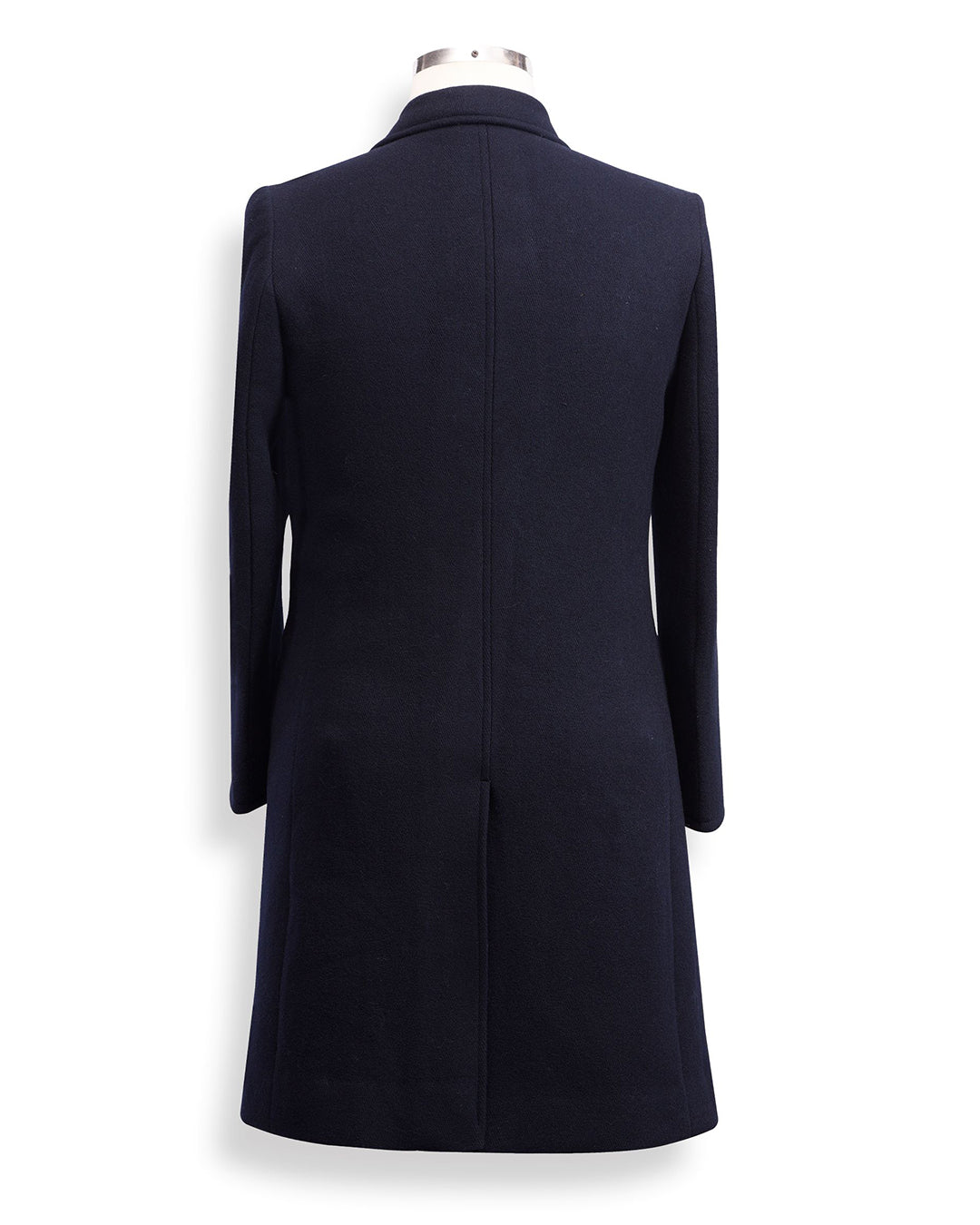 Luxire Wool Navy Over Coat - 2