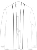 Kimono style Placket