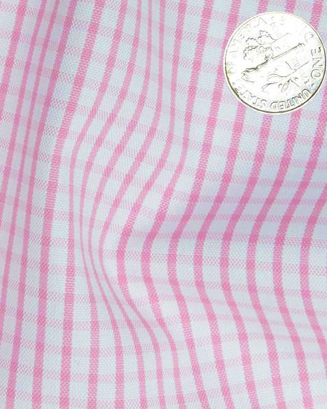 Pink on White Checks - 4