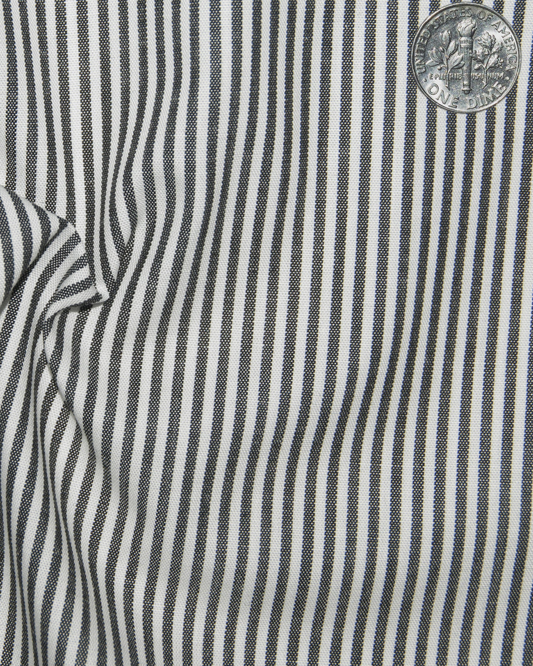 Black Dress Stripes On White - 4