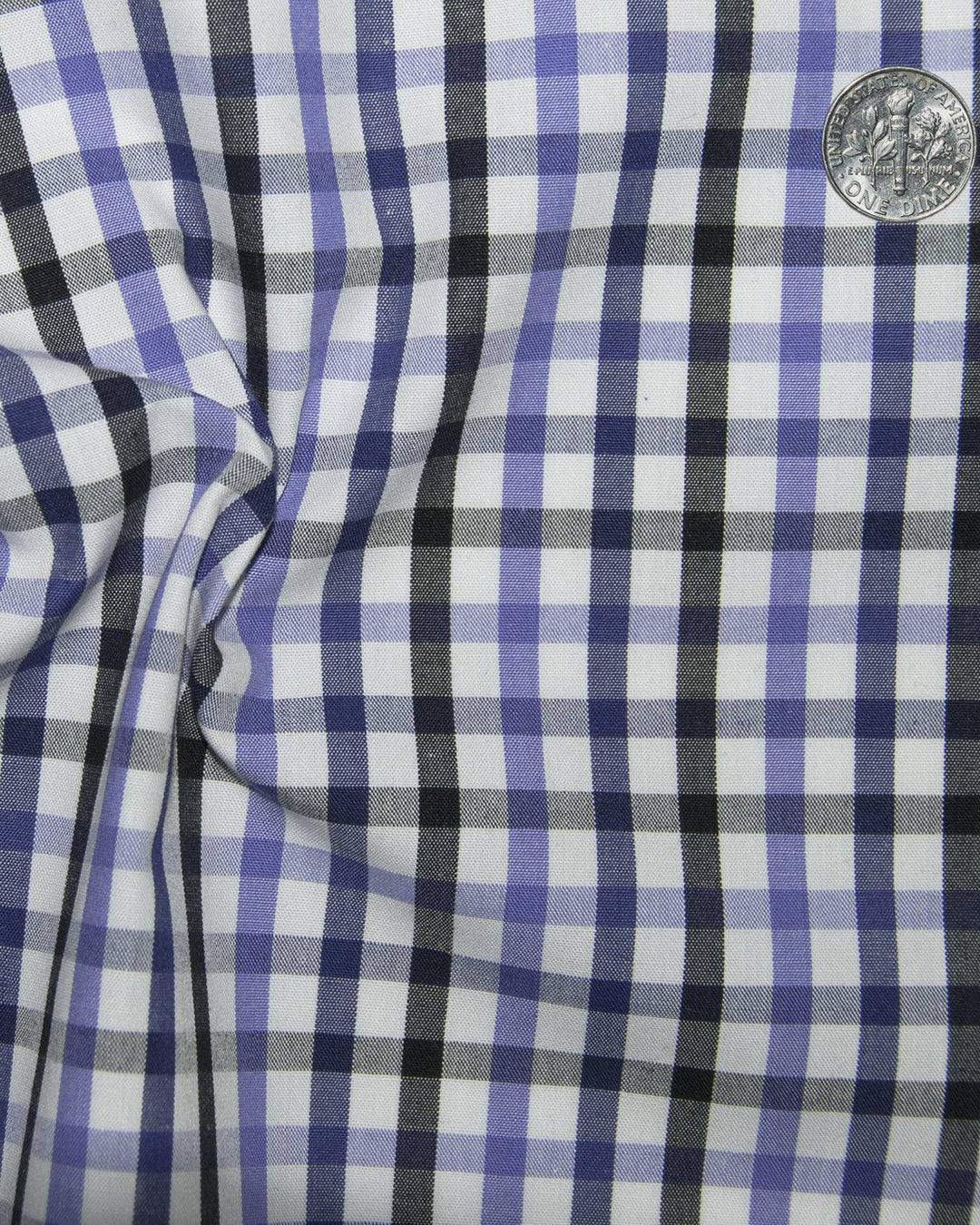 Friday Shirt:Purple Blue Black Tattersall - 4