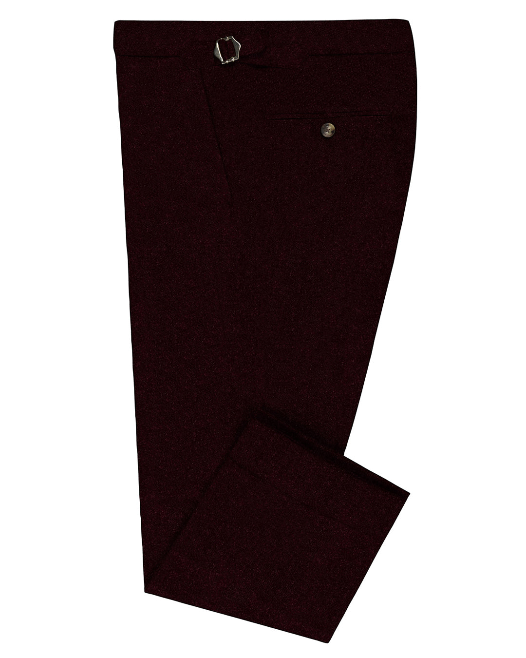 Loro Piana: Maroon Reddish Velvet - 1
