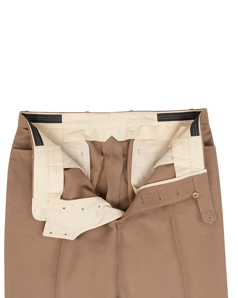 Zegna Camel Brown Linen