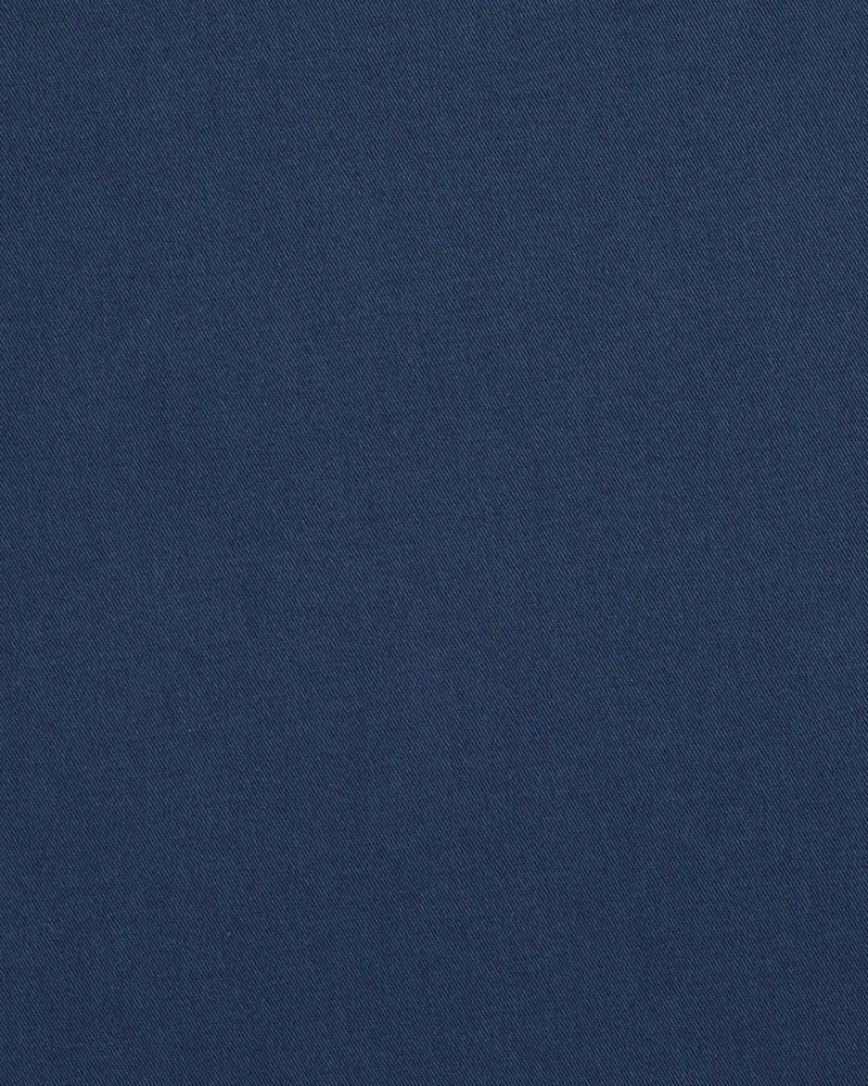 Blue Stretchable chino