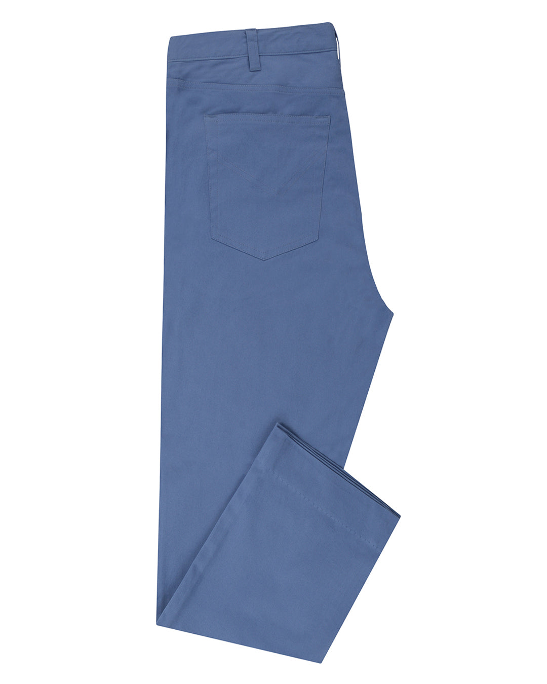Steel Blue Twill Chino - 1
