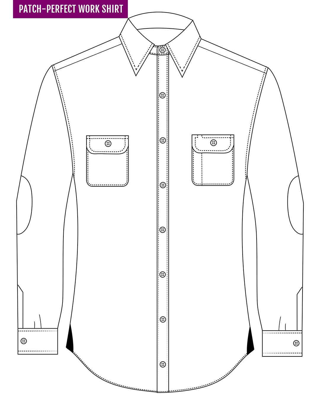 Mini Nightshadow Grey Gingham Flannel Work Shirt - 7