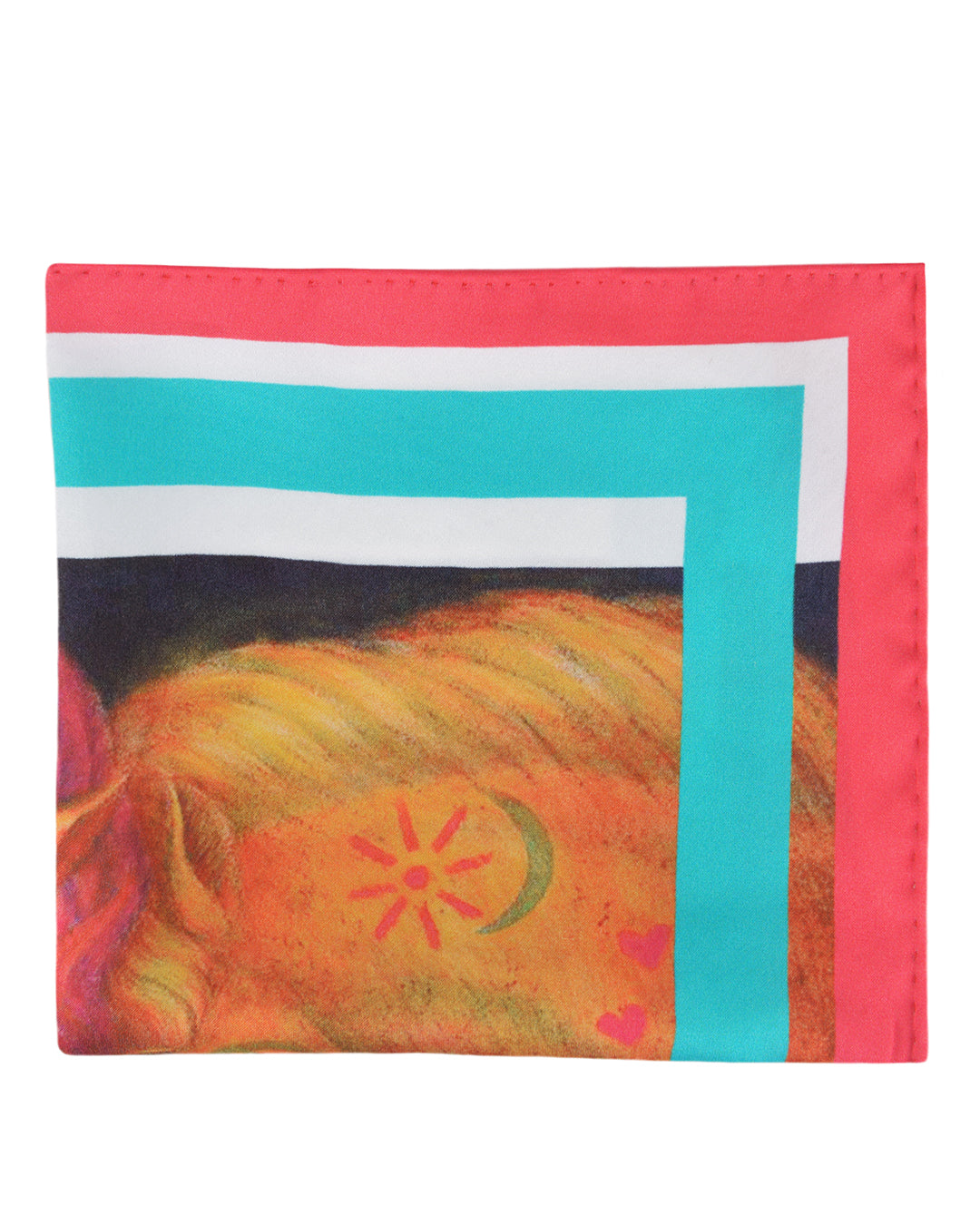 War Horse & Peace Horse Pocket Square - 2