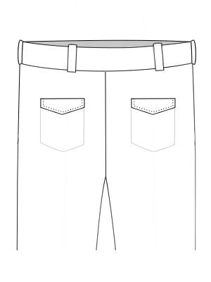 Hidden Internal Product: Rear Pocket Standard Styles - 8