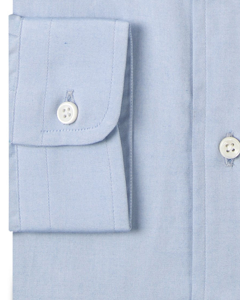 Blue Pinpoint Oxford