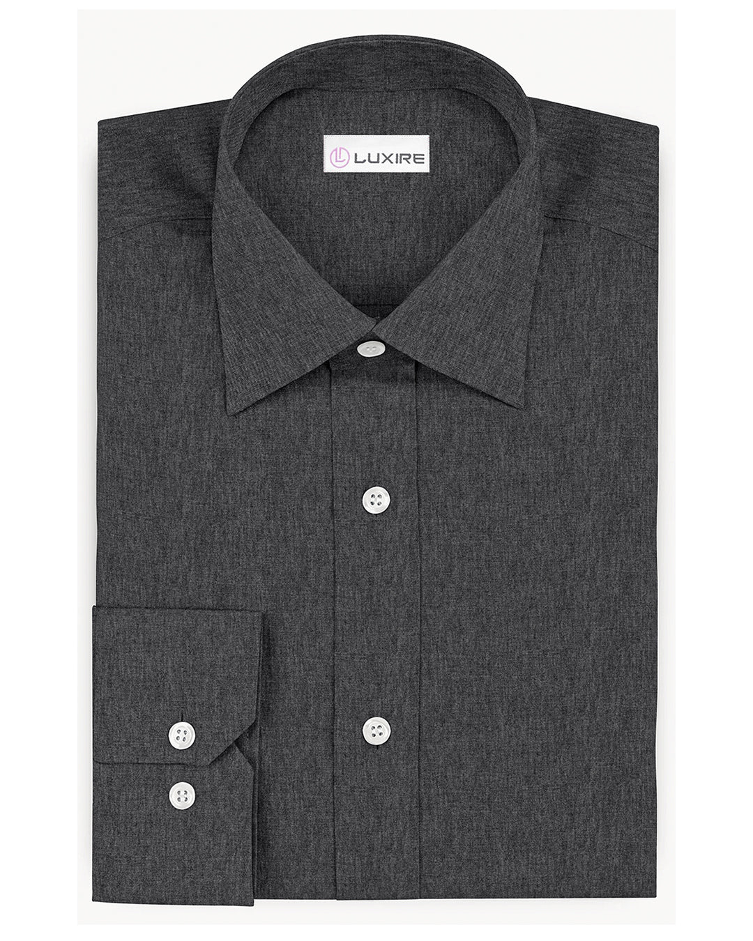 Grey Chambray Shirt - 1