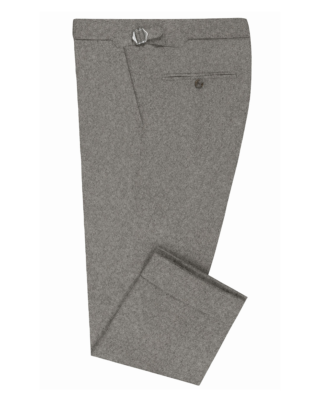 Minnis Flannel: Light Grey Twill Pants - 1
