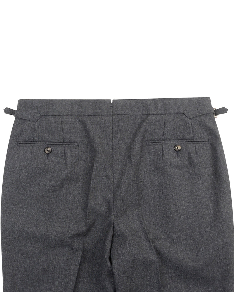 Minnis Fresco III  Pants: 3 Ply  Plain Mid Grey