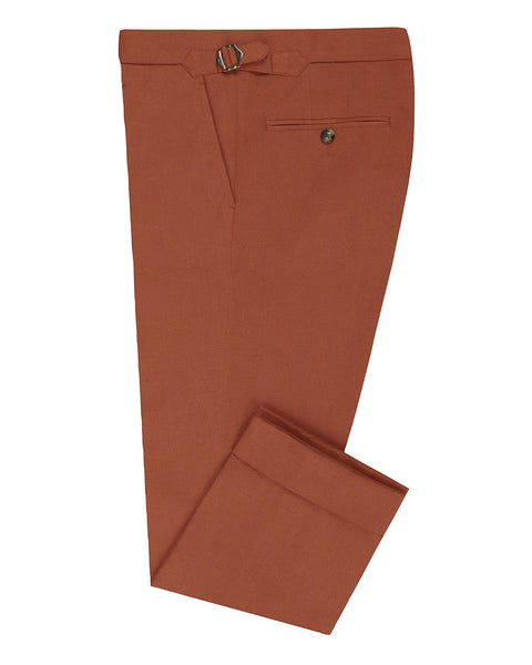 Brisbane Moss Orange Twill