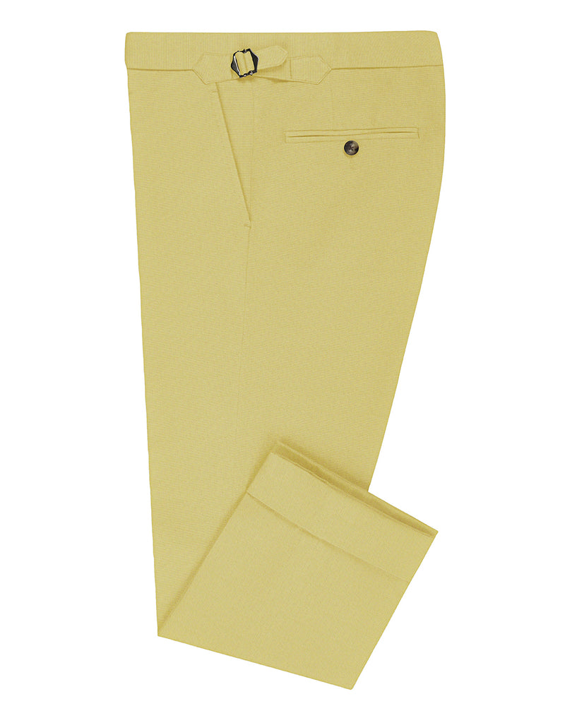 Dugdale Fine Worsted Pant- Yellow