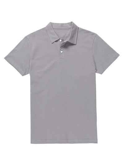 Polo Heather Soft Grey