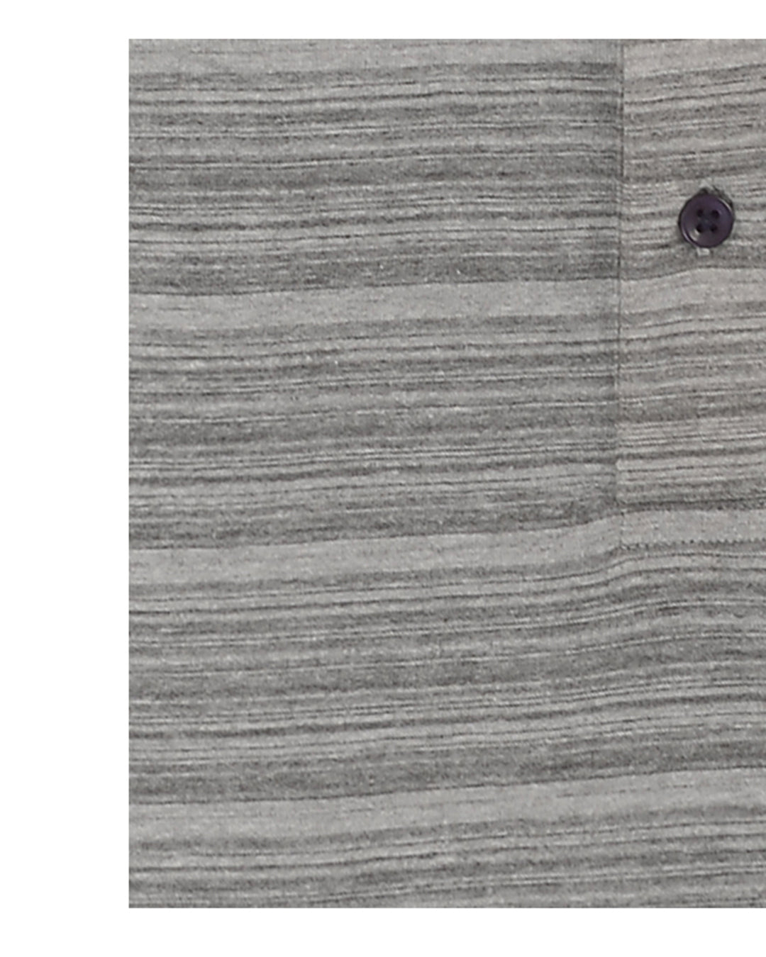 Grey Striped Polo T-shirt - 3