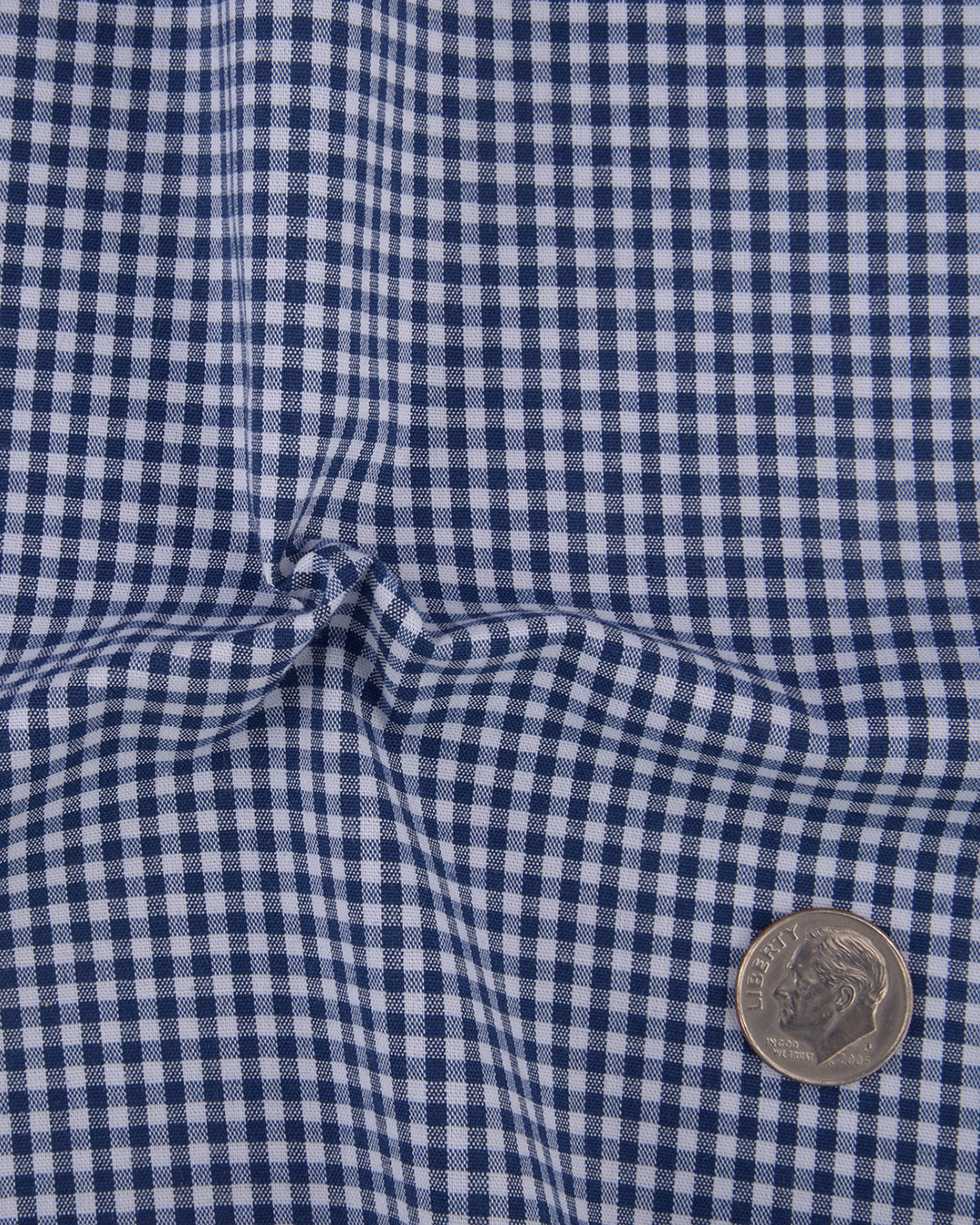 Oxford Blue Gingham Checks - 5