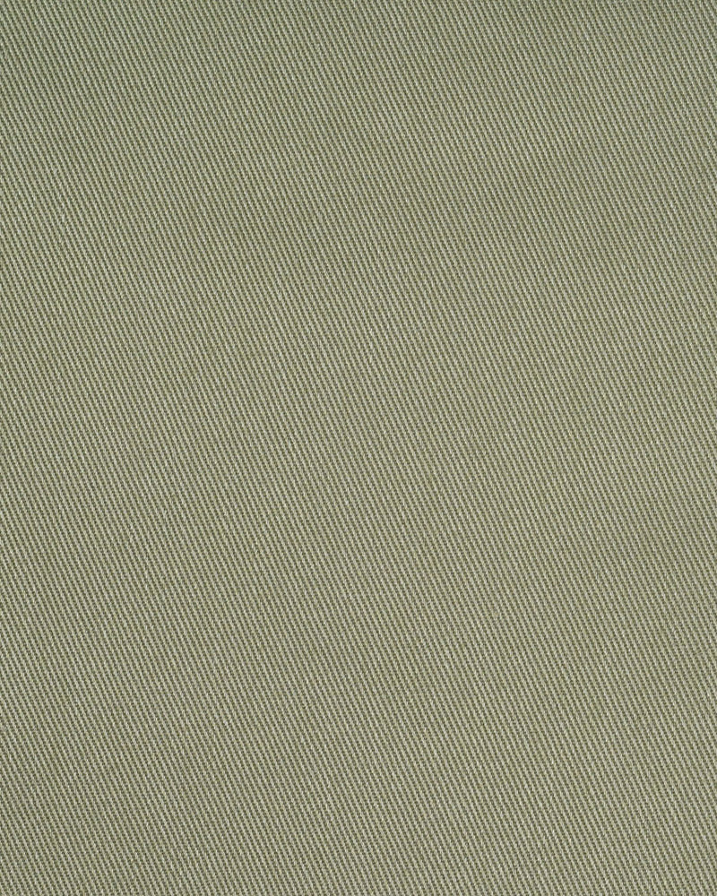 Twill Cotton: Blanch Green
