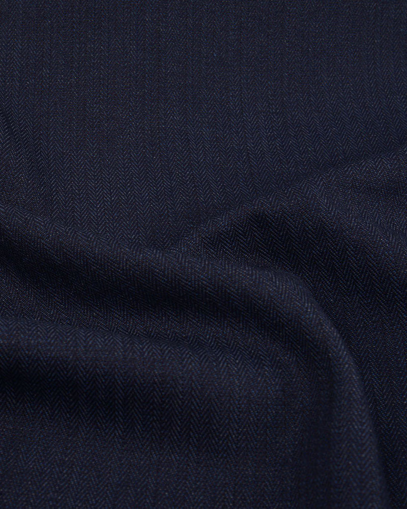 Noragi in Indigo Herringbone