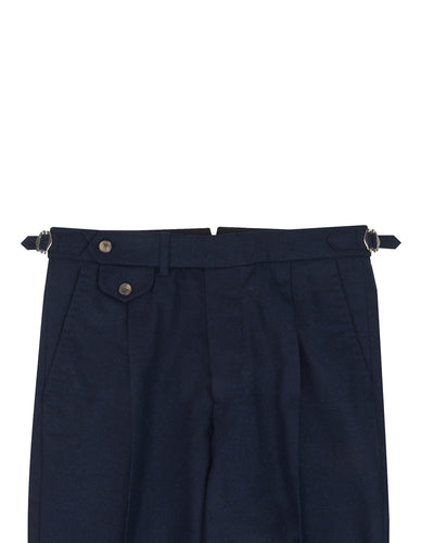 VBC Dark Navy Woollen Flannel