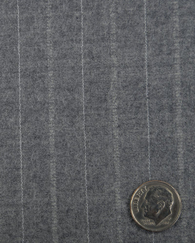 VBC Granite Grey Striped Wool Pants