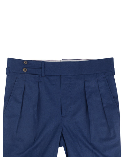 Vitale Barberis Canonico - Flannels  Sapphire Blue