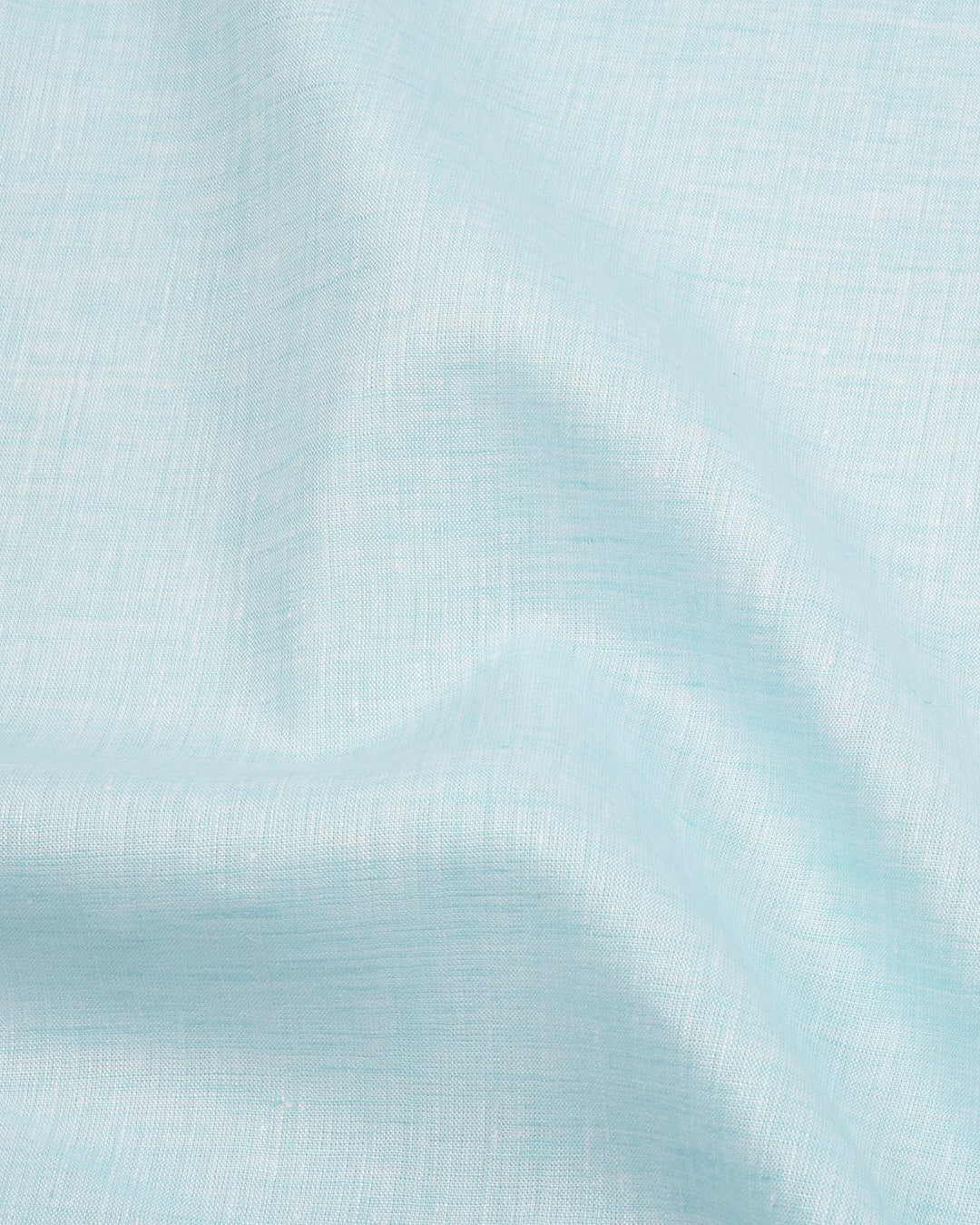 Camp collar PRESET STYLE in Sea Green Linen - 3