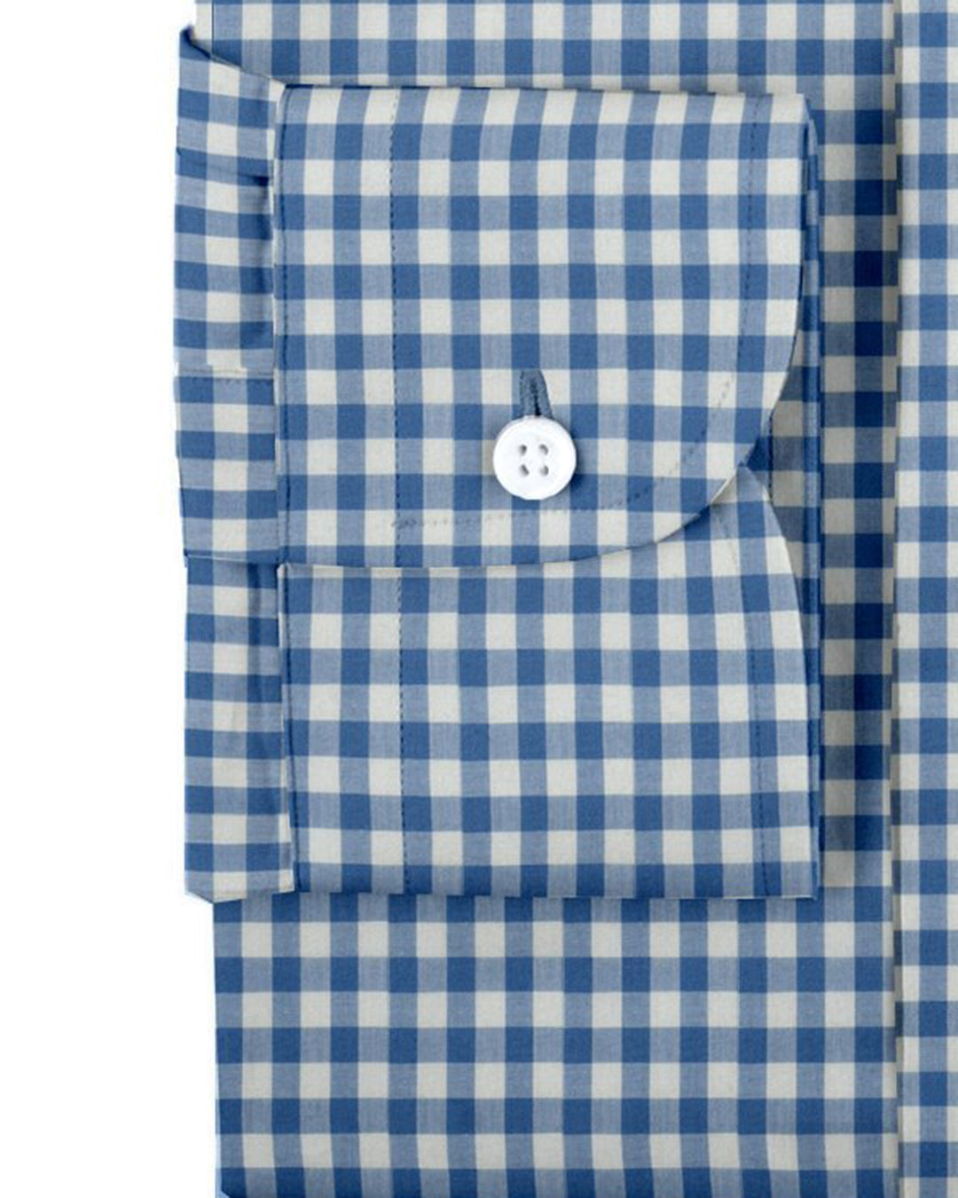 Ultramarine Blue Checks on White - 3
