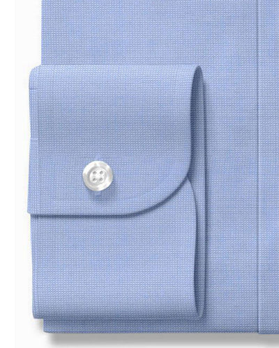Blue Dress Shirt End on End