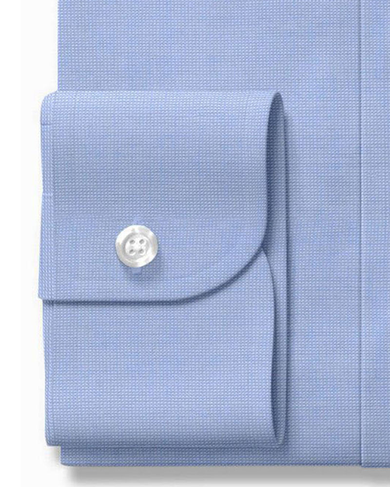 Blue Dress Shirt End on End