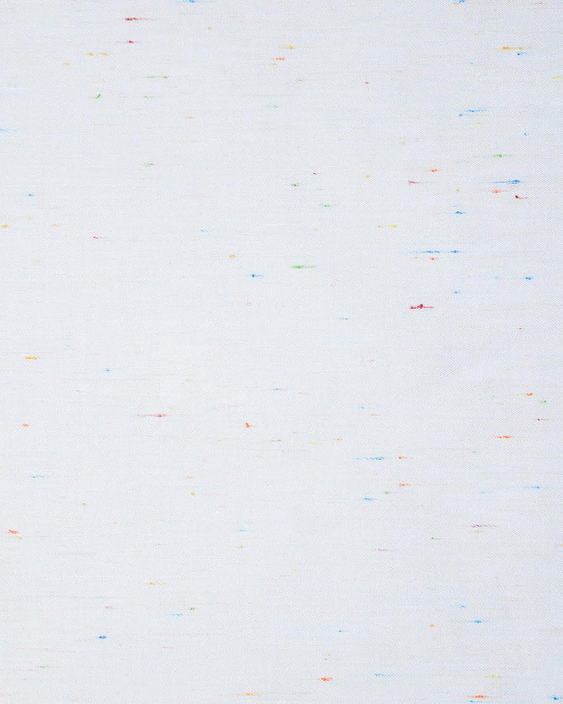 Zambiati White With Multi Color Slubs