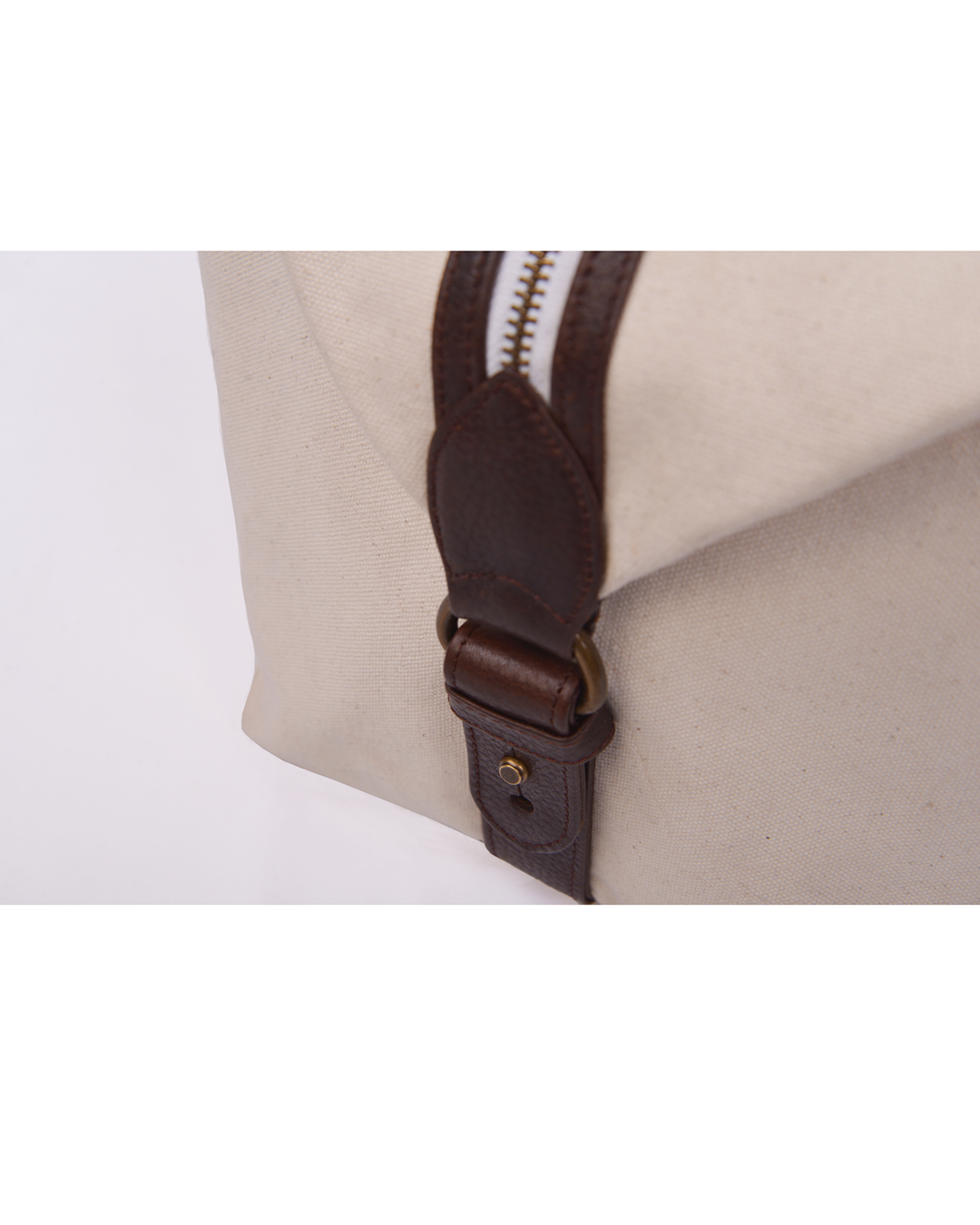 Leather Trimmed Holdall Bag - 6