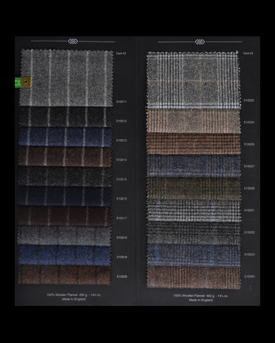 Minnis Flannel: Green Glen Twill Jacket