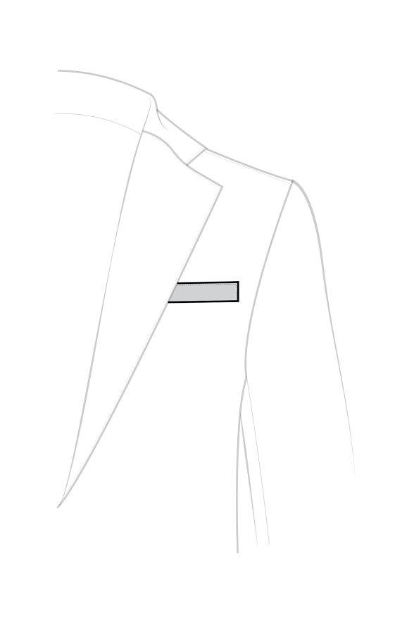 Hidden Internal Product: Chest Pocket Standard Styles