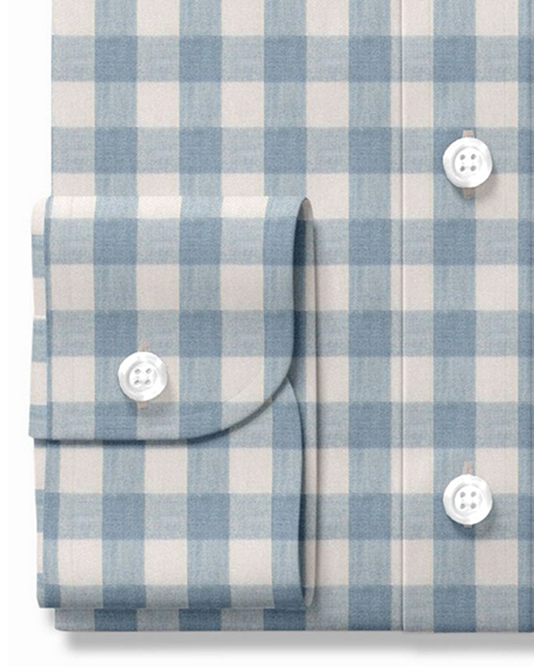 Washed Indigo Cream Gingham - 3