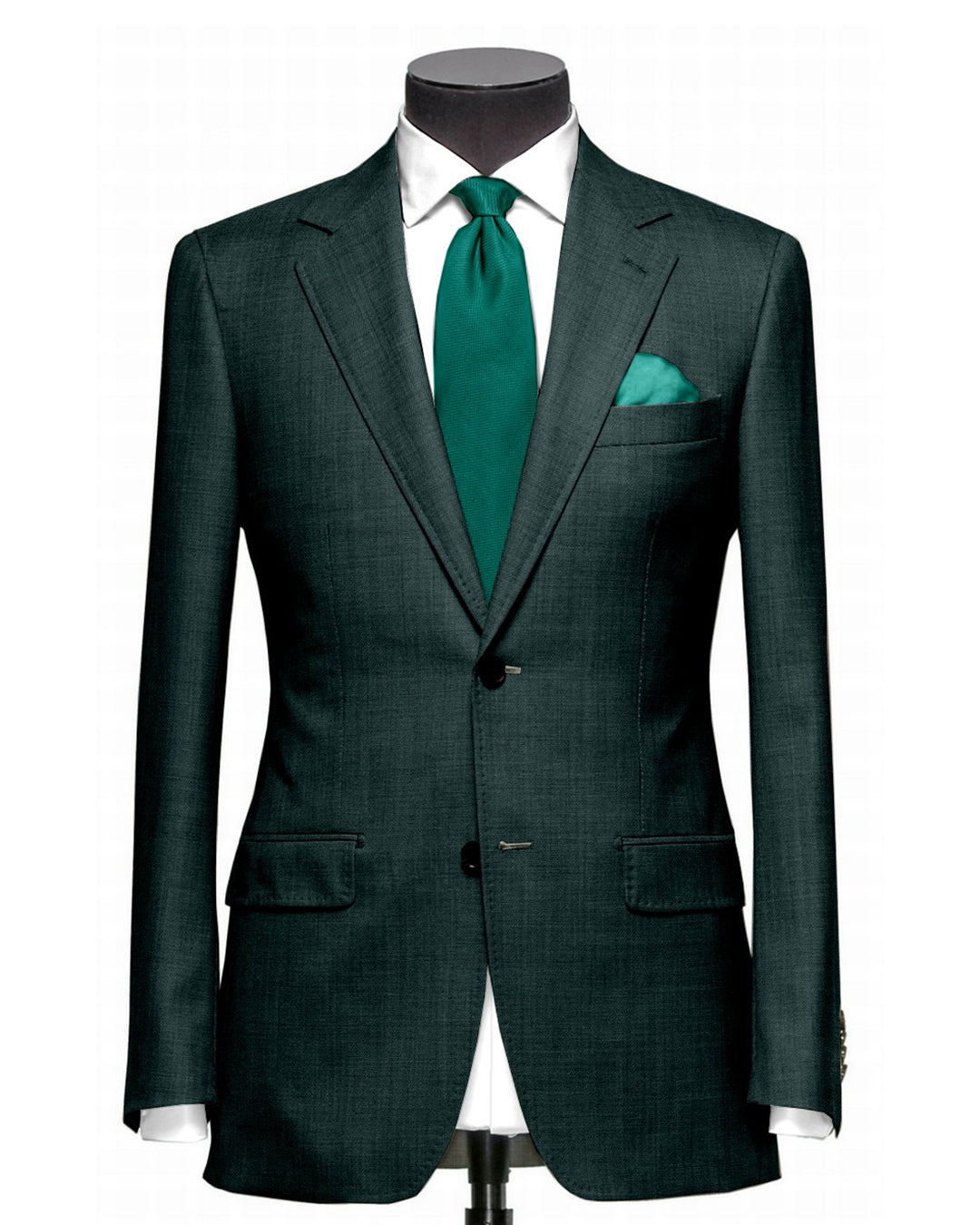 Dugdale Fine Worsted Jacket- Racing Green - 1