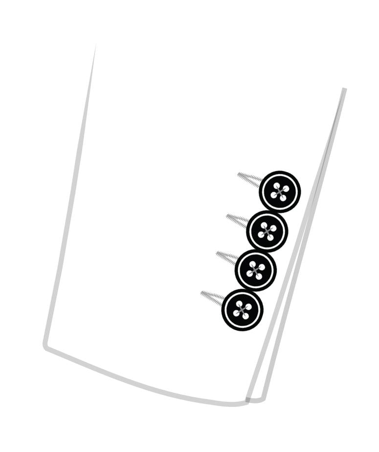 Hidden Internal Product: Sleeve Cuff Standard Styles