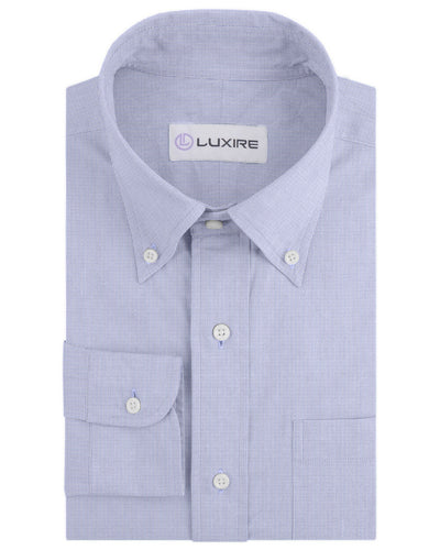 Grandi and Rubinelli Thin Cornflower Blue Stripes Linen