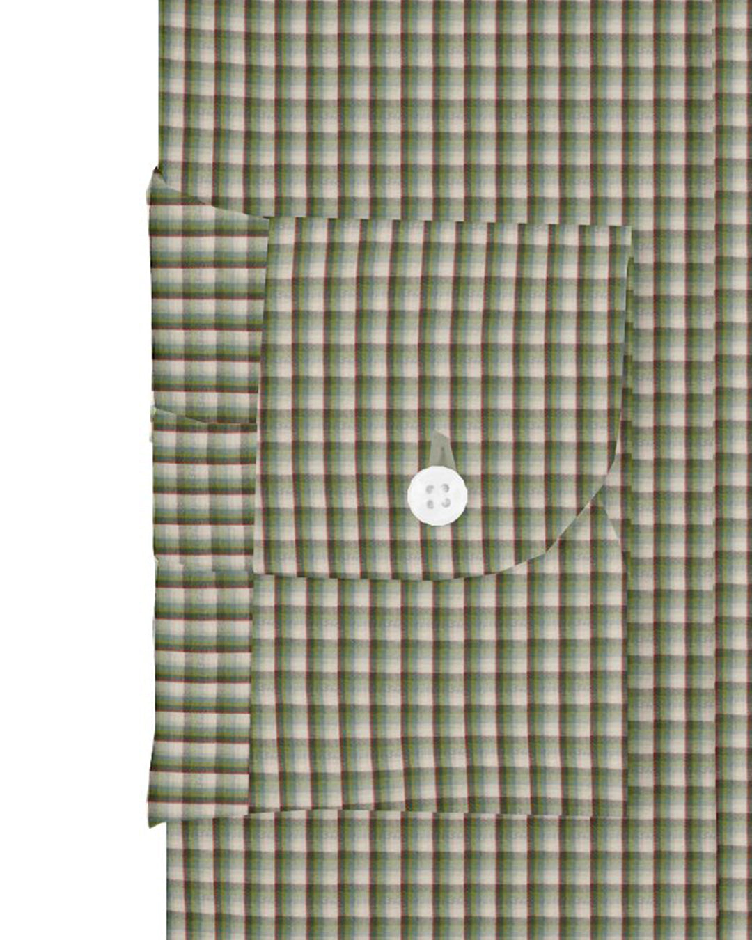 Green Shawdow Stripes Checks - 3