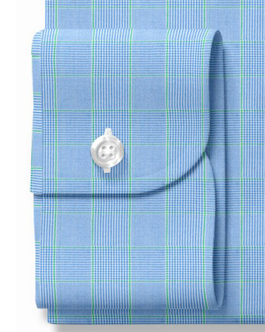 Light Blue POW Checks 140/2 - 3