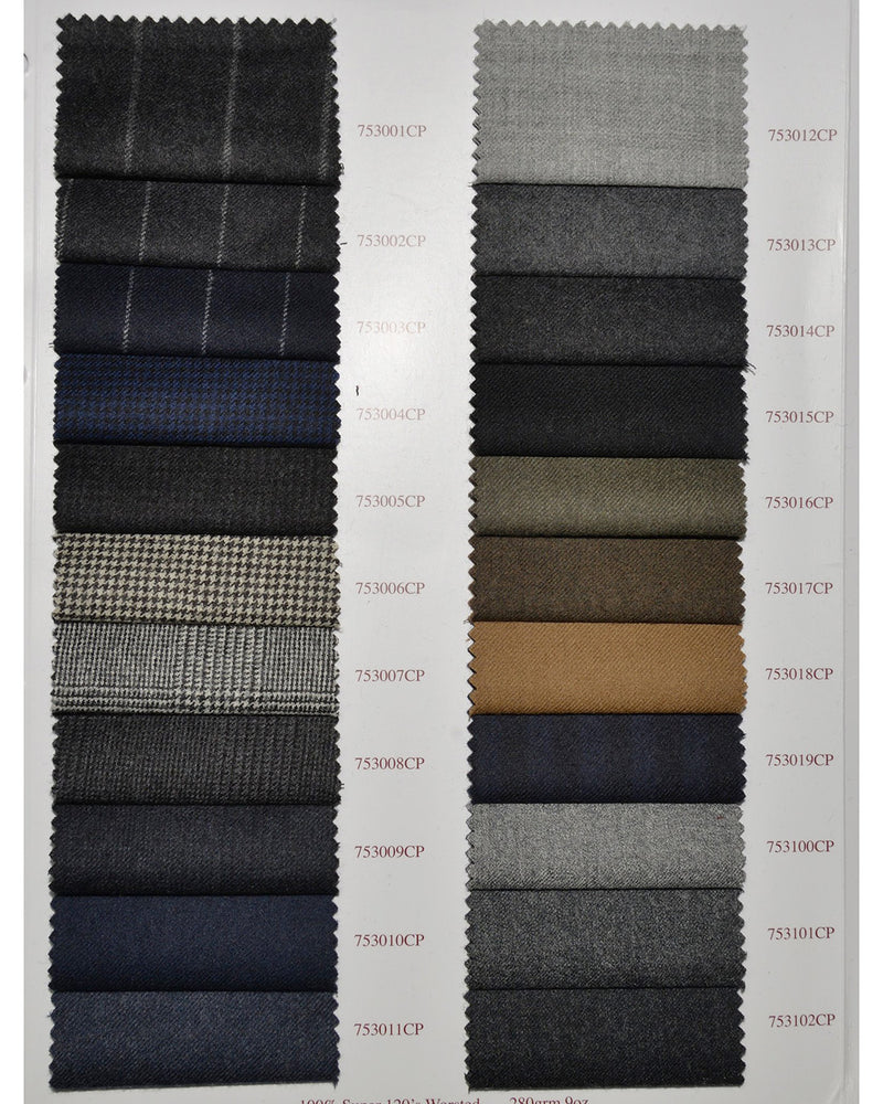 Holland Sherry Classic Worsted Flannel Lightbrown With Lightbrown Granite