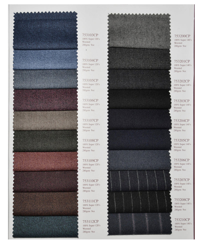 Holland Sherry Classic Worsted Flannel Silver With Grey Flannel
