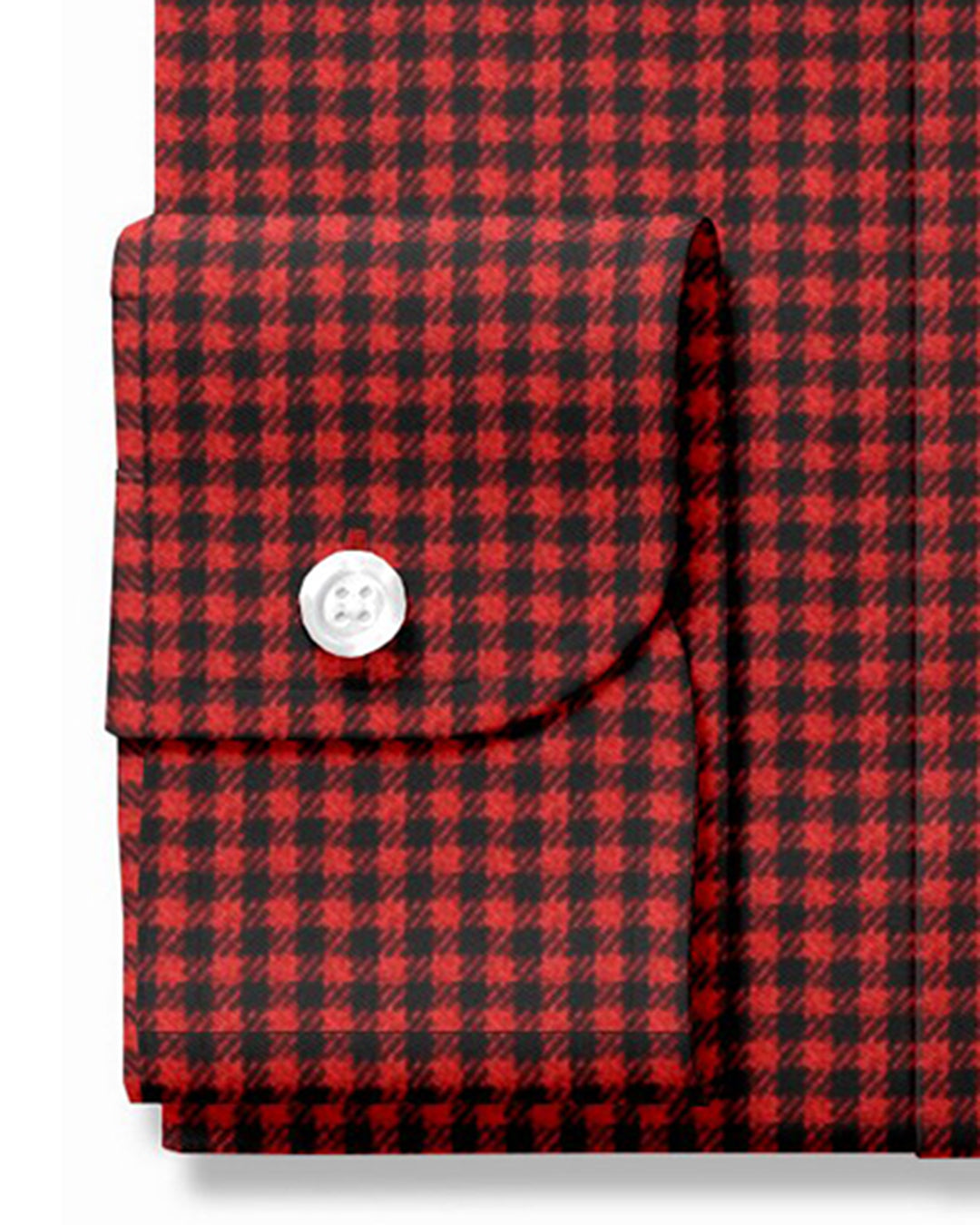 Red Black Shepherd Checks Flannel - 3