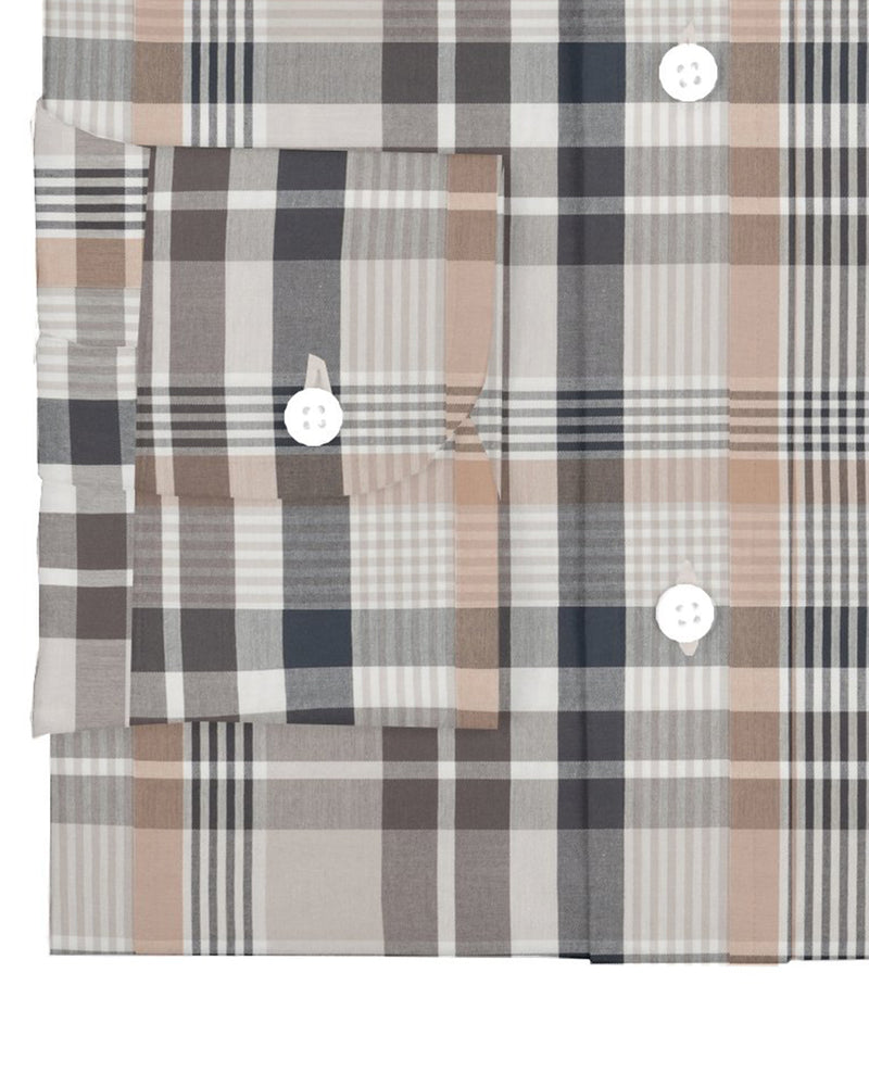 Iconic British Brown Tan Checks