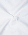 Zambiati White With Multi Color Slubs