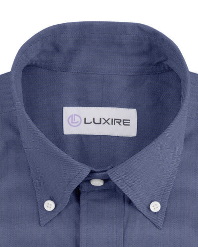 Skipper Blue End on End Dress Shirt